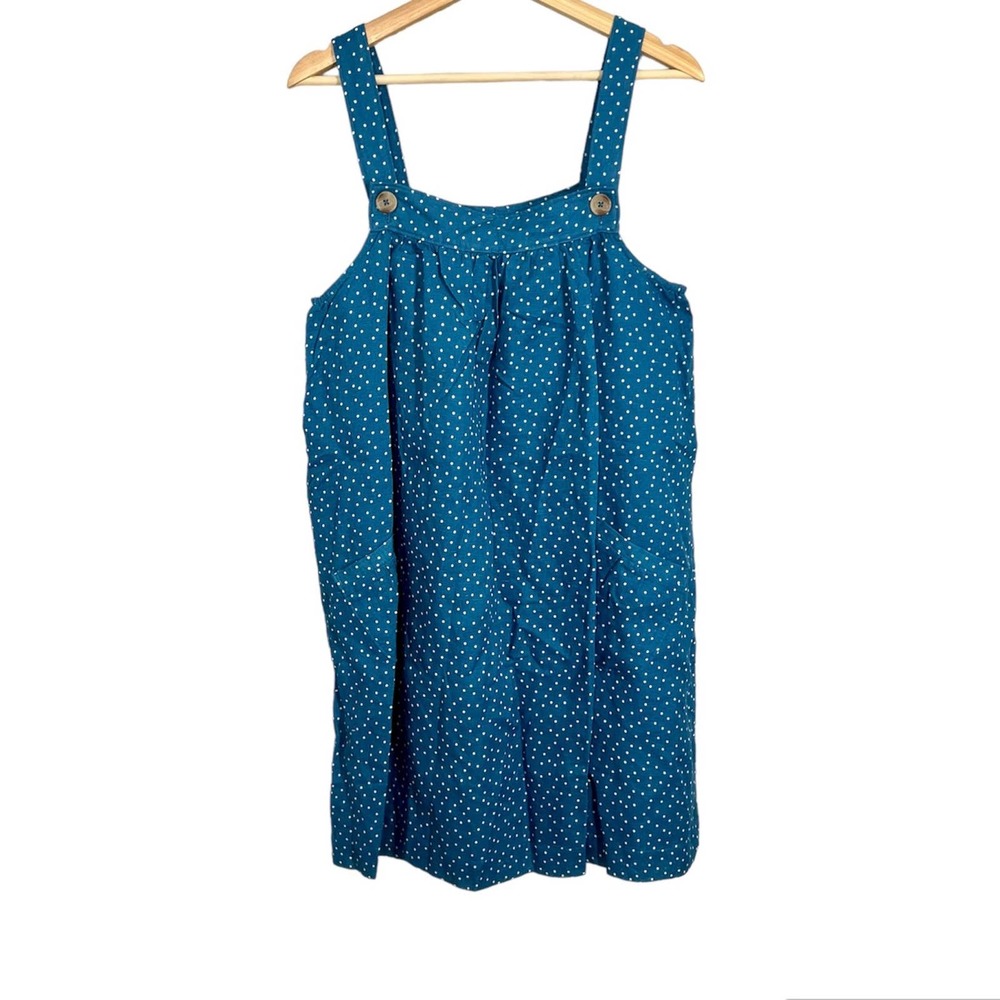 Frugi Bloom Maternity Fern Pinafore size 14 UK New with tag Organic cotton linen
